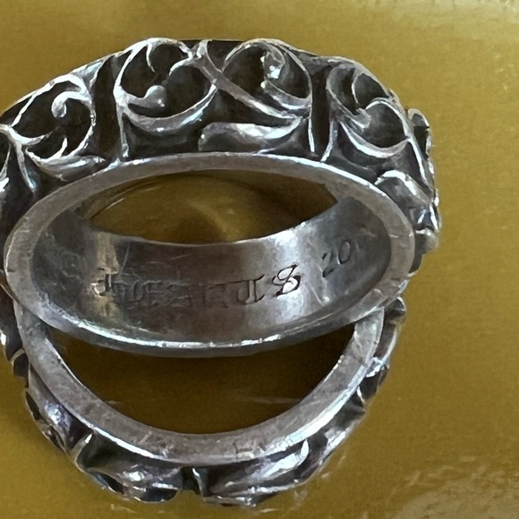 Chrome Hearts 925 Sterling Silver Eternity Vine 2000 ring US 11/   1 available - Picture 2 of 3